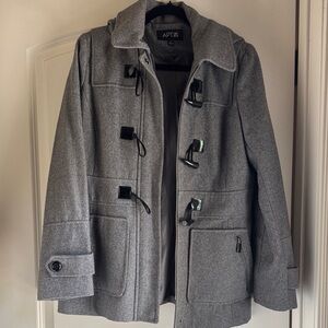 Apt. 9 Charcoal Toggle Jacket